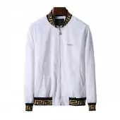 versace chaqueta bomber broderies designer versace brand  white